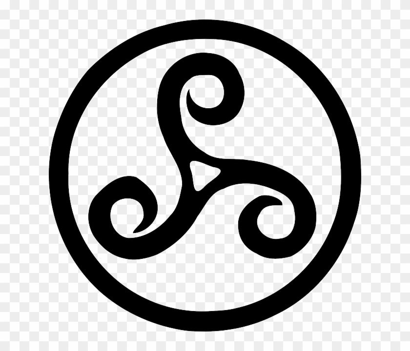 Pattern, Celtic, Tribal, Kilian, Symbol, Spiral, Breton - Triskel Vector #1279573