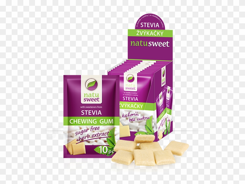 Stevia Natusweet Žvýkačky 10 Sáčků #1279587