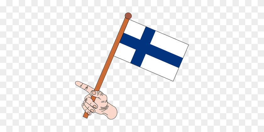 Flag, Flag Of Finland, Finland - Bendera Islandia Png #1279619