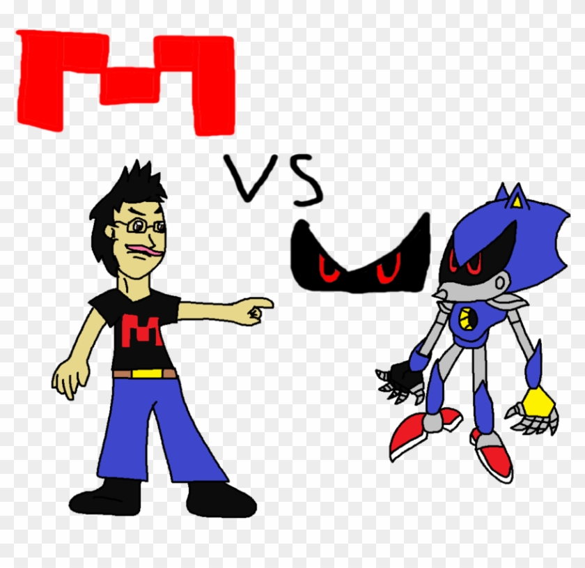 Markiplier Vs Metal Sonic By Snakey18 - Cartoon #1279878