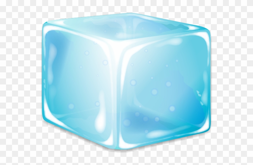 Free Ice Cube Clip Art - Cartoon Frozen Ice Cube #1279944