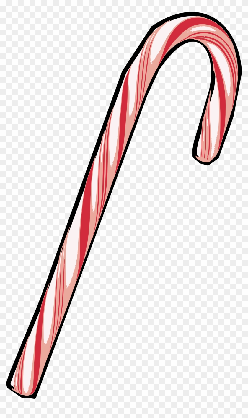 Candy Cane Walking Stick Clip Art - Walking Stick #1279948