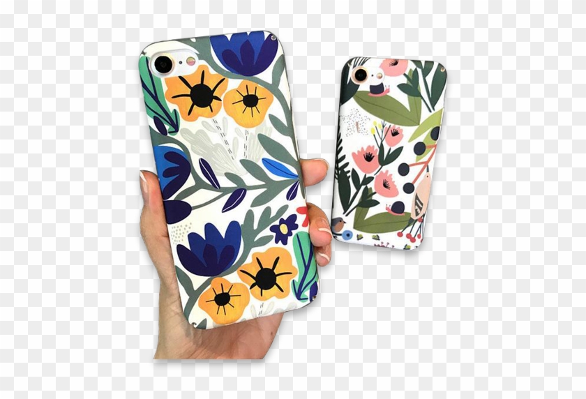 141-fresh Literature And Art Green Leaf Cover Case - 【1 To 10 People】addicted/アディクテッド/フラワーデザインiphone8/7/兼用ハードケース #1279986