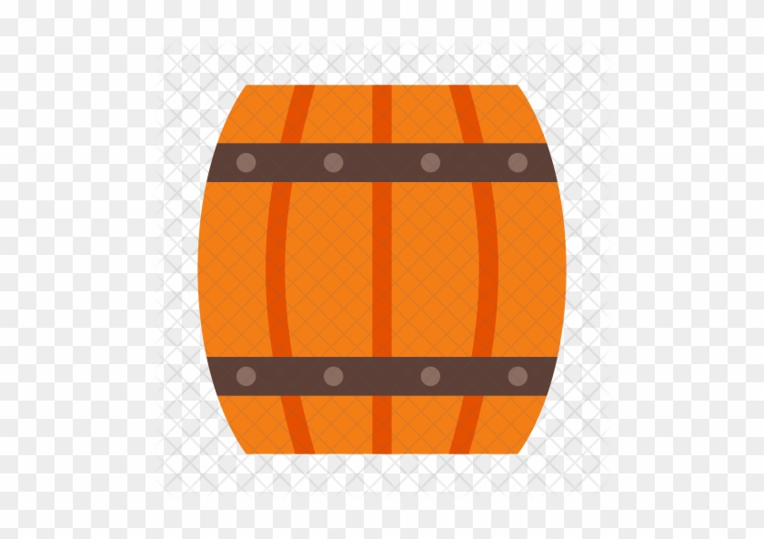 Wooden Beer Keg Icon - Beer #1279994