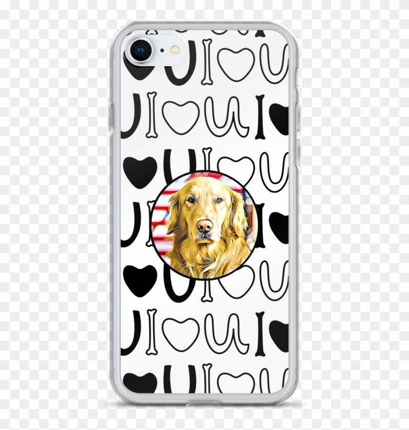 Your Pup Cartoonized On A Phone Case - Black Mouth Cur #1280046