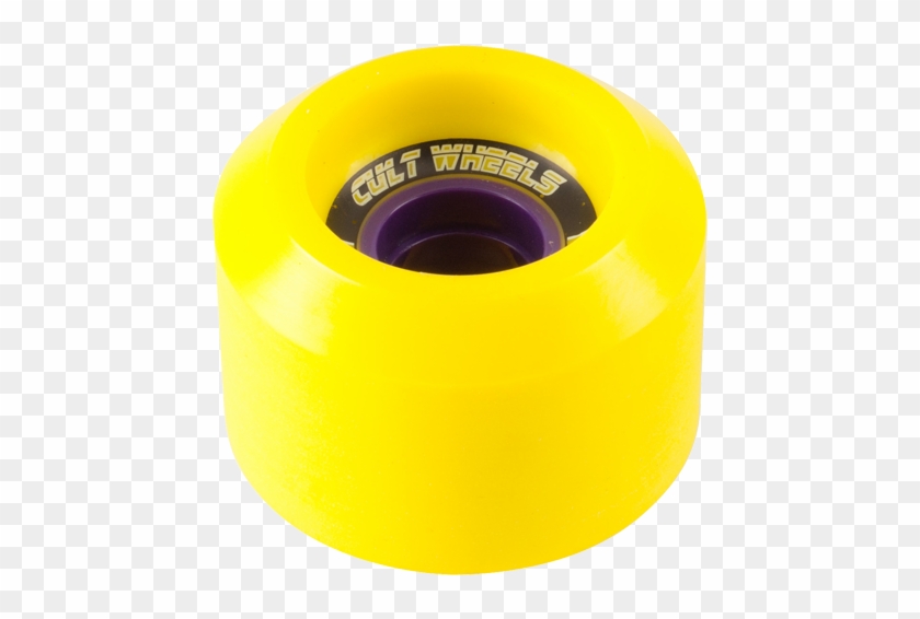 Cult Longboard Wheels Chronicle - Cult Wheels Chronicle 65mm 83a Wheels Yellow, Size #1280148