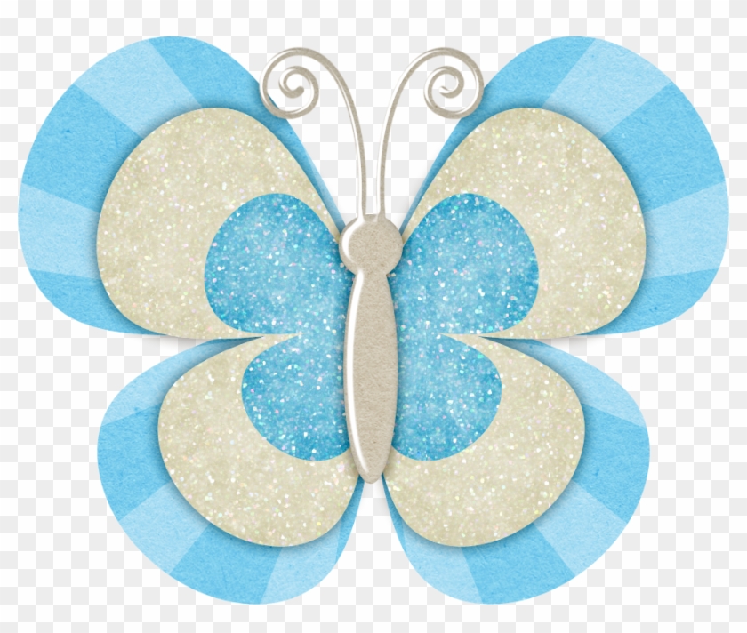 Patchwork Clipart Butterfly - Spring Butterfly Clipart Png #1280257