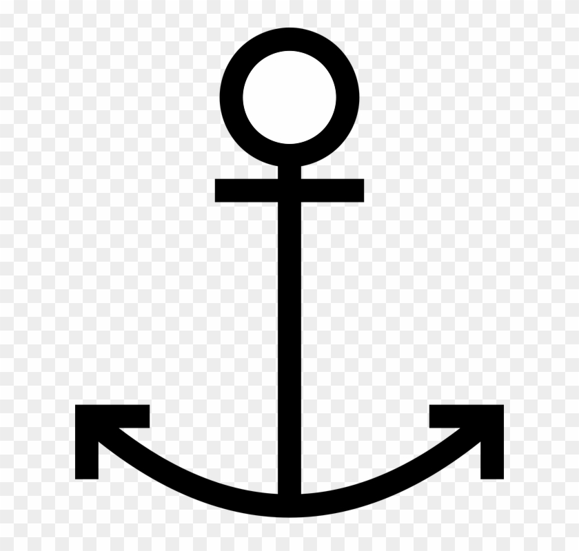 Anchor Clipart Sailboat - Port Clipart #1280355