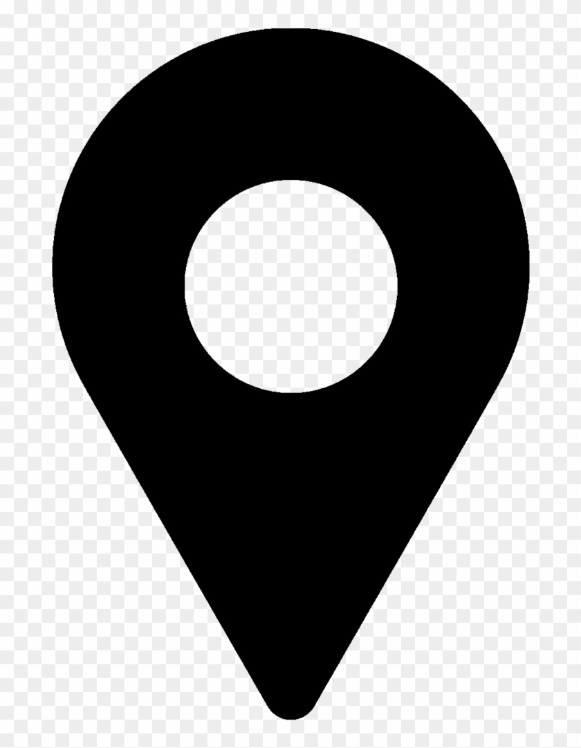 Google Location Icon Location Black - Current Location Icon Free #1280439