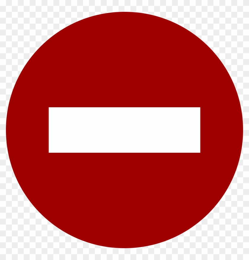 Big Image - Road Sign No Entry #1280479