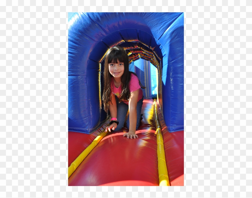 Alexcia Rodriguez, 8, Enjoyed Going Down The Inflatable - Play #1280506