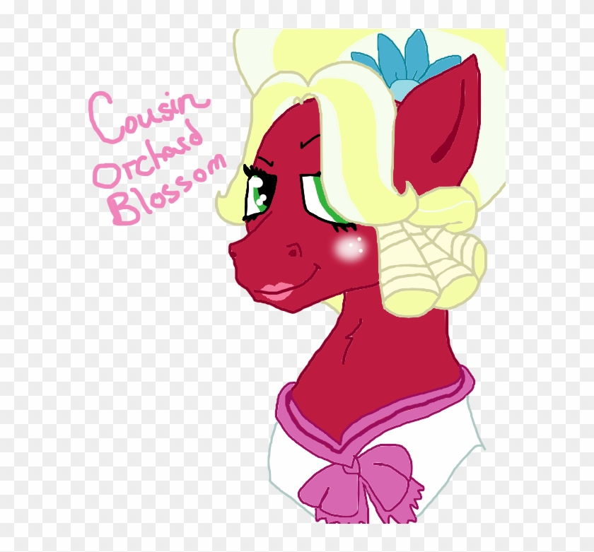 Cousin Orchard Blossom By The Capricious Clown - Cartoon #1280539