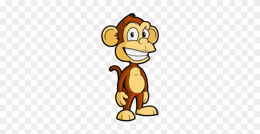 Cartoon Monkeys Clip Art Graphics 2 Clipartix - Cartoon Monkey Free #1280695