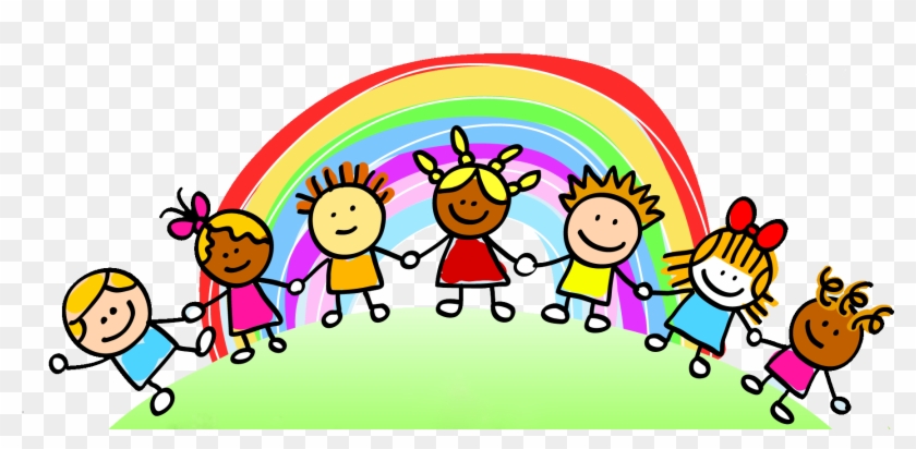 Children Rainbow Clipart - Free Transparent PNG Clipart Images Download
