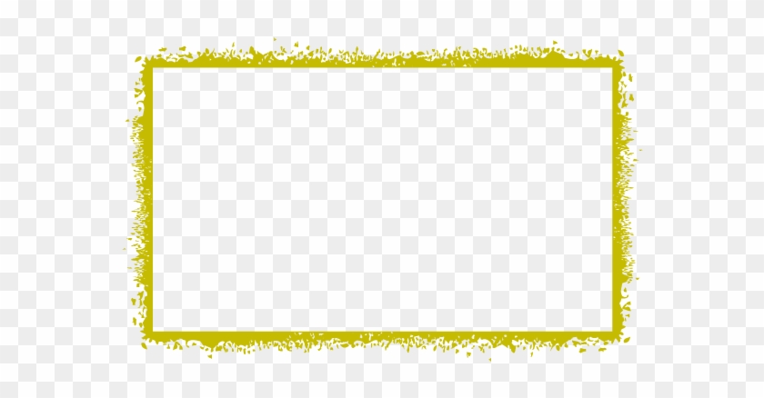 Mustard Grunge Border - Portable Network Graphics #1280755