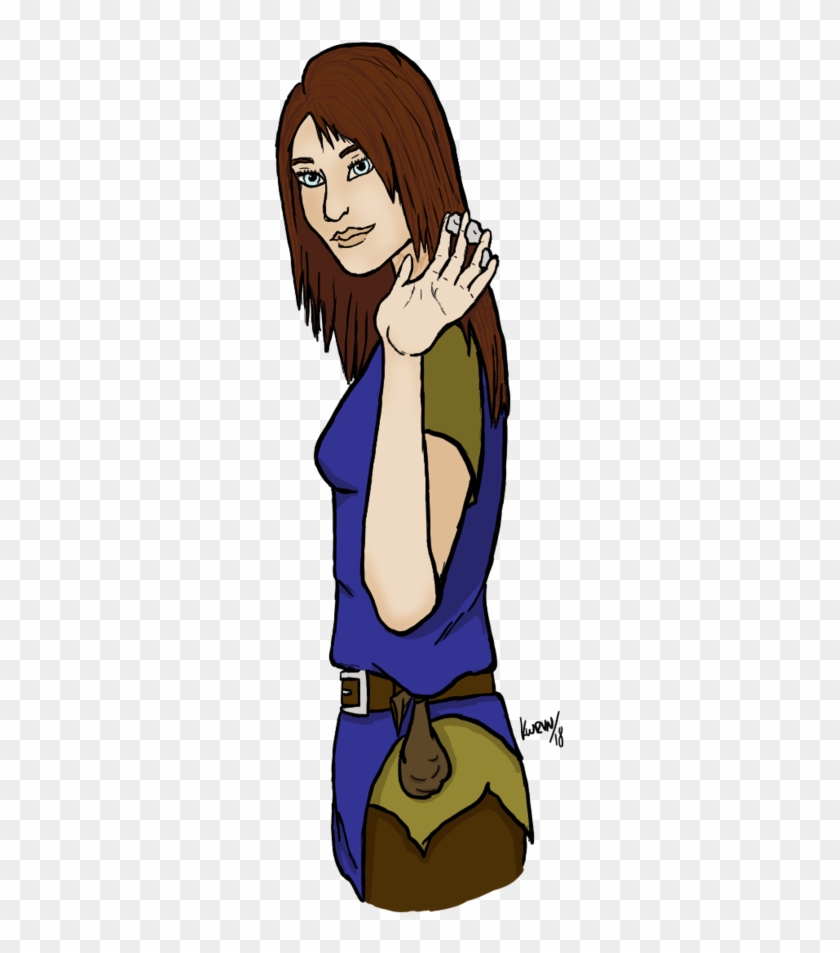 Mute Girl By Kyphaz - Cartoon #1280772