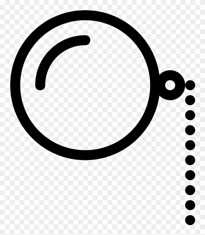 Monocle Transparent Background Png - Monoculo Png #1280784