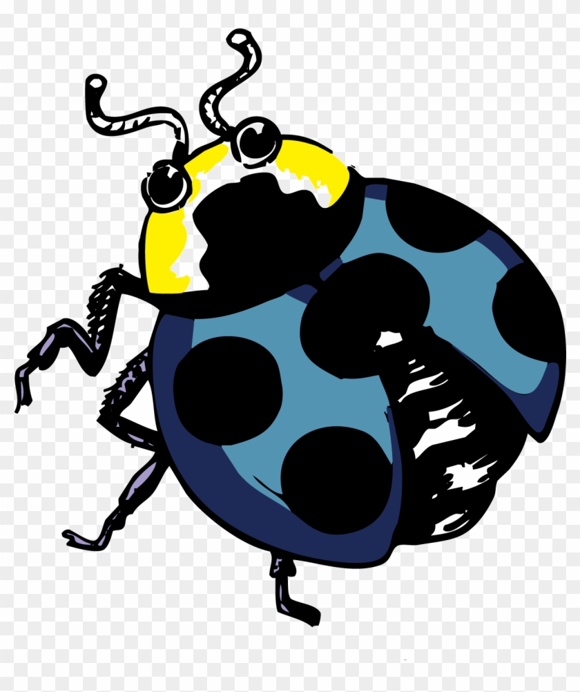 Cartoon Insect Ladybird Illustration - Ladybird Beetle #1280961