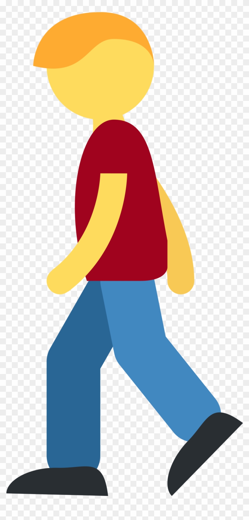 Pedestrian - Emoji De Whatsapp Mujer Caminando #1281056