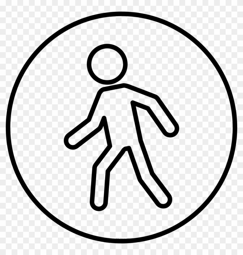 Pedestrian Coloring Page - Coloring Book #1281079