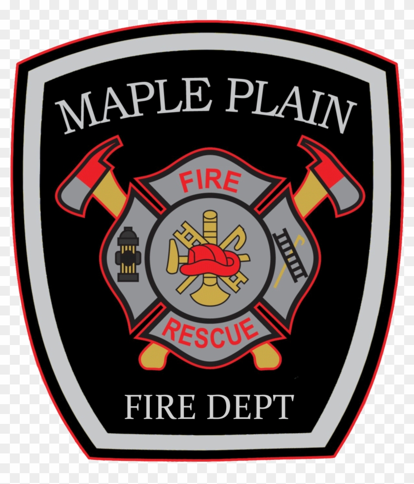 Maple Plain Fire Department Responds To Business Fire - Firefighter Badge Transparent Background #1281196