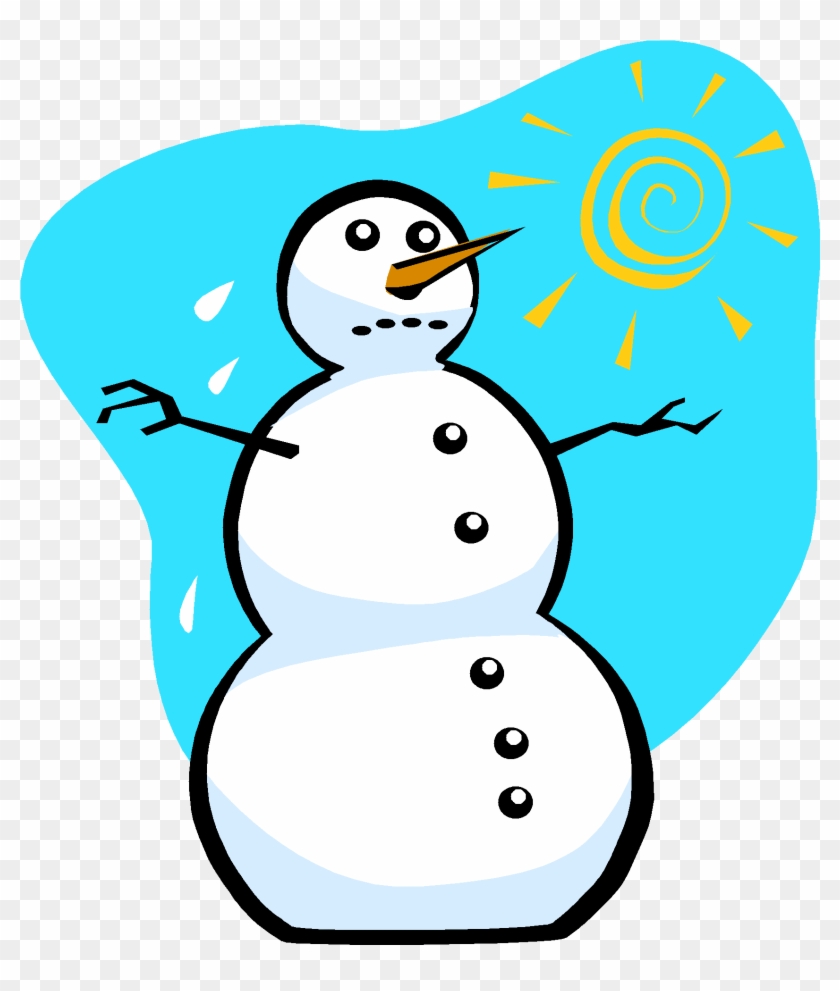 In The Month Of May, Most Bodies Are Created By Stream - Snowman #1281230