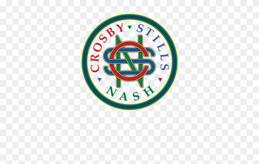 Crosby Stills Nash & Young Logo Circle - Crosby Stills Nash & Young Crosby Stills #1281307