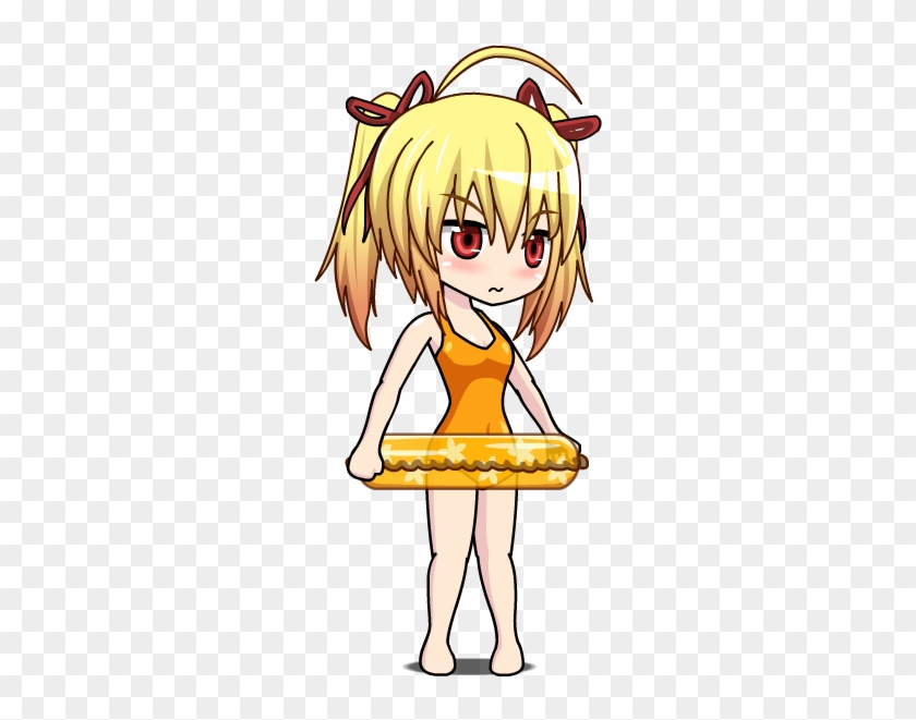 Floaty Imouto [anime Gacha] By Lunimegames - Anime Girl With Floaty #1281335