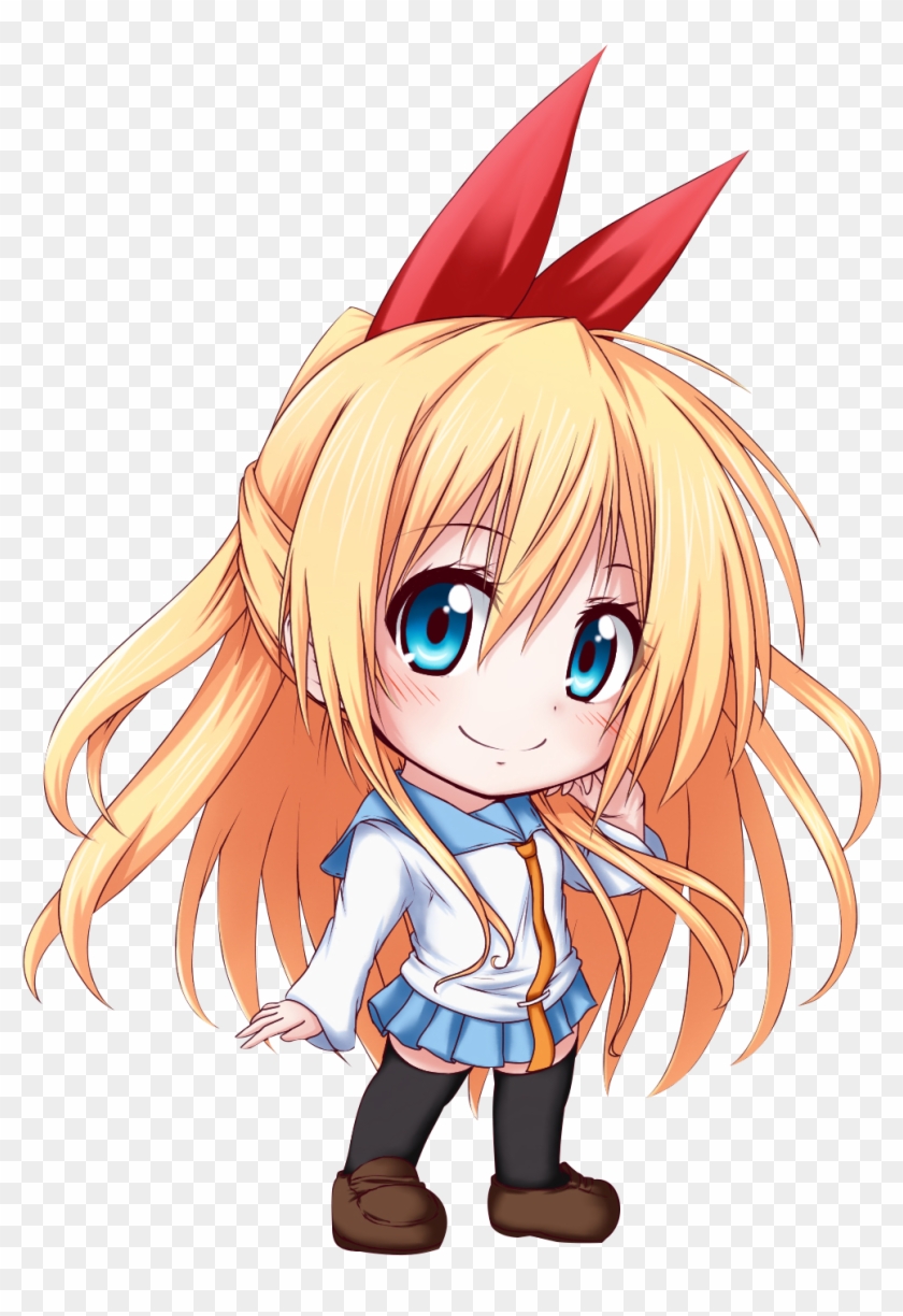 Family Renders - Kirisaki Chitoge Chibi Render #1281355