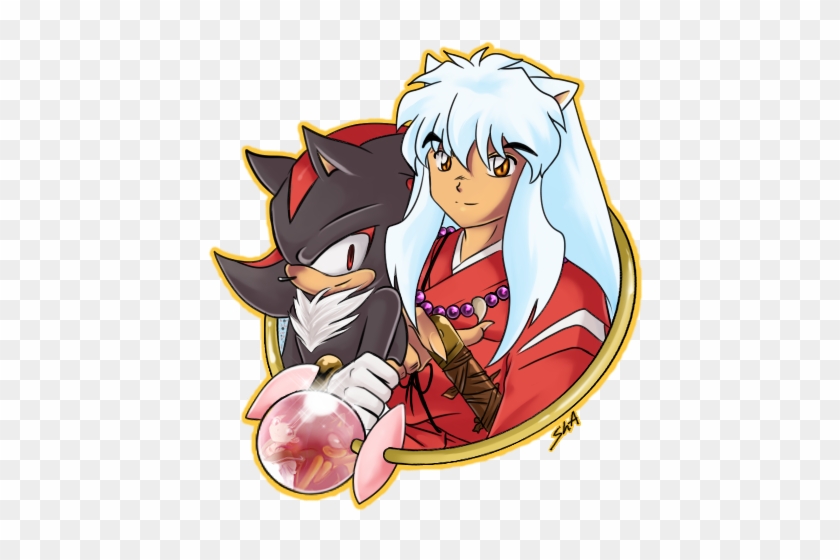 Anime Crossover's Images Shadow An Inuyasha Wallpaper - Hedgehog #1281357