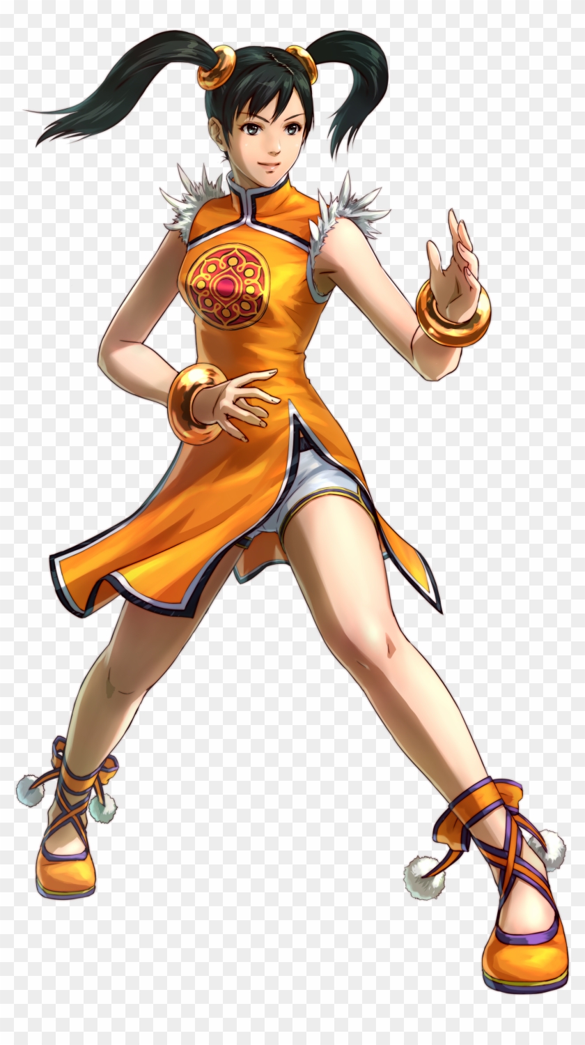 Ling Xiaoyu Project X Zone Official Game Art - Tekken 7 Xiaoyu Png #1281600