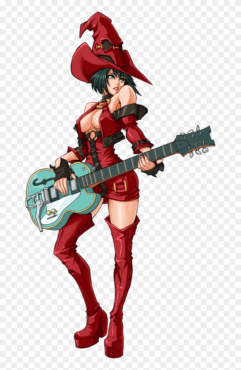 I-no Guilty Gear Xx Λ Core Art - Guilty Gear Xrd Guitar #1281659