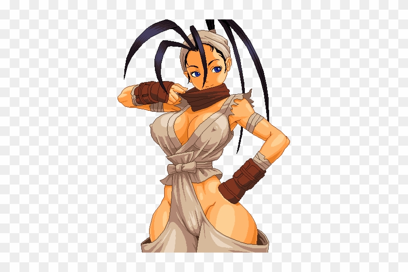 Anime Comicspixel Artstreet Fightermanga Artcharacter - Street Fighter Ibuki Hot #1281666