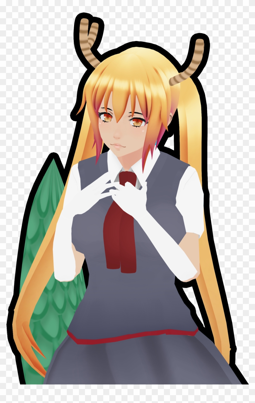 Tohru By Sizeablemovie Tohru By Sizeablemovie - Kobayashi San Chi No Maid Dragon Mmd #1281718