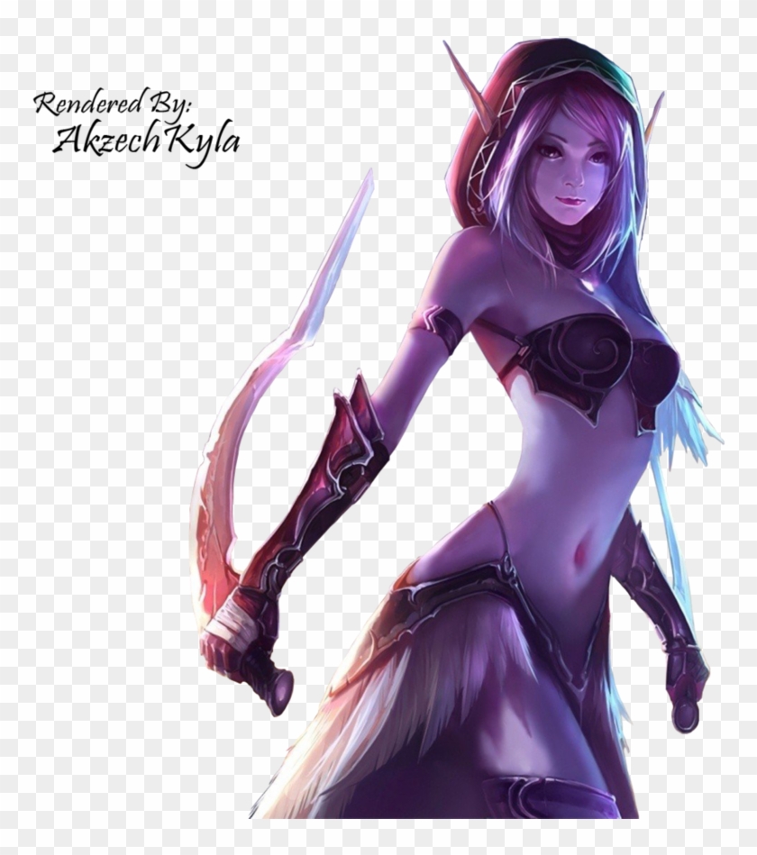 [6] World Of Warcraft Anime Girl Render By Aigooexojagiya - Sexy World Of Warcraft Girls #1281839