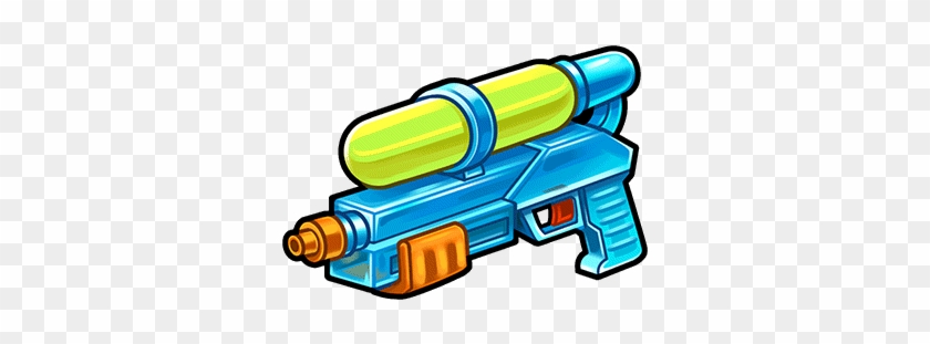 Gear-plastic Water Pistol Render - Water Gun Render #1281859