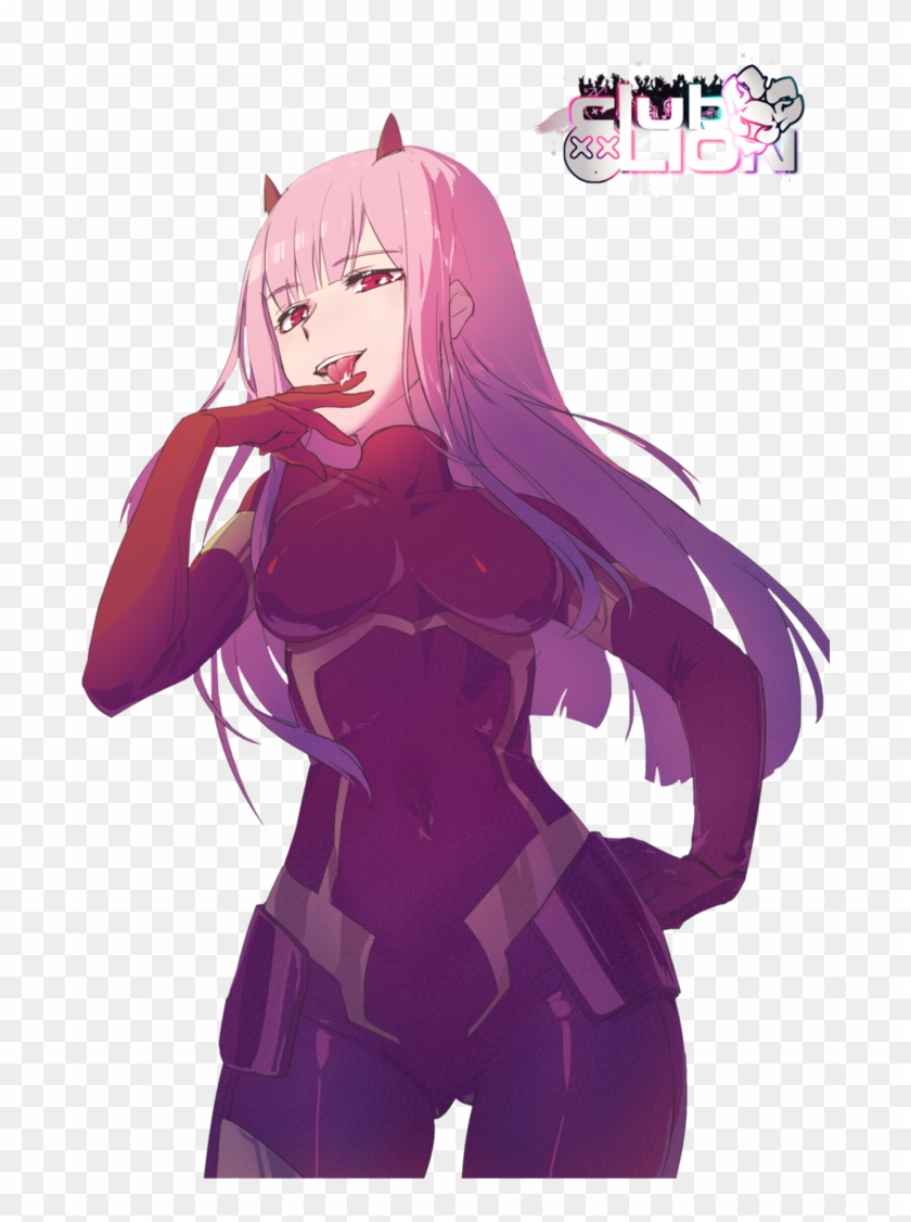 Zero Two Anime Render - Darling In The Franxx Zero Two Render #1281882