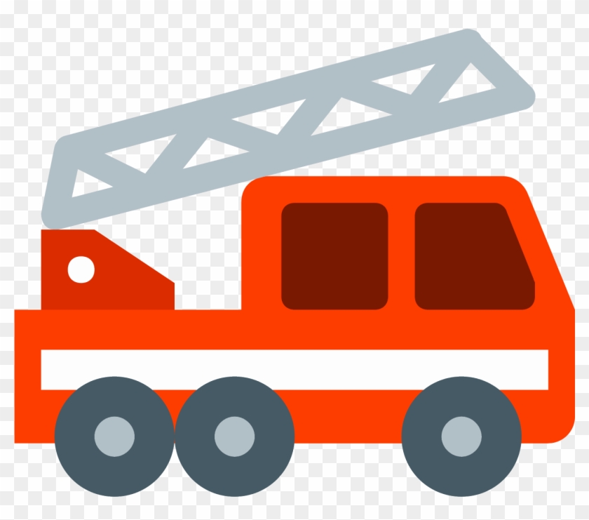 Fire Truck Icon - Fire Engine #1281909