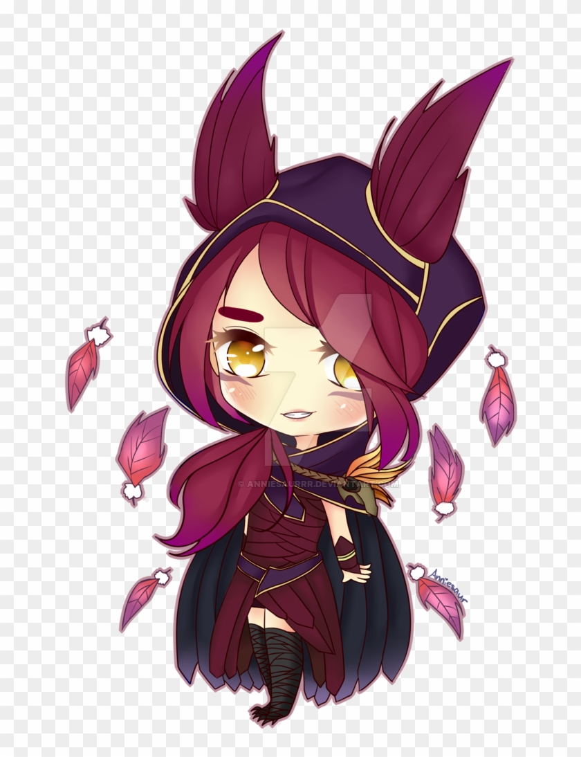 Otaku - League Of Legends Chibi Xayah #1281911