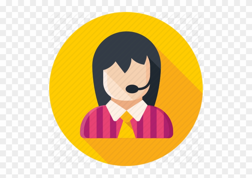 Call Center, Female, Support, Technical Support Icon - Icon Call Center Woman #1282048