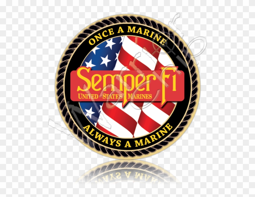 Usmc Emblem Clip Art - Marine Corps #1282105