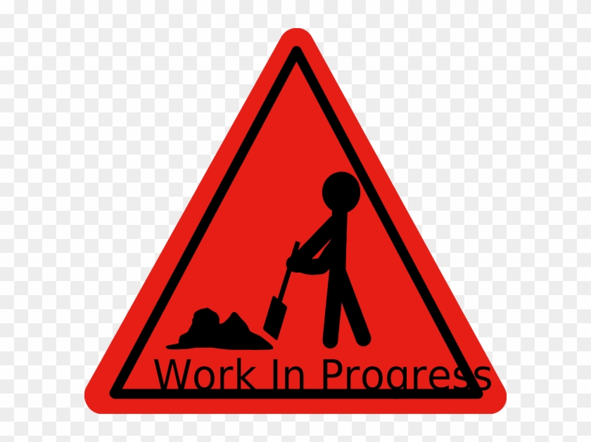 Clipart Info - Work In Progress Sign #1282345