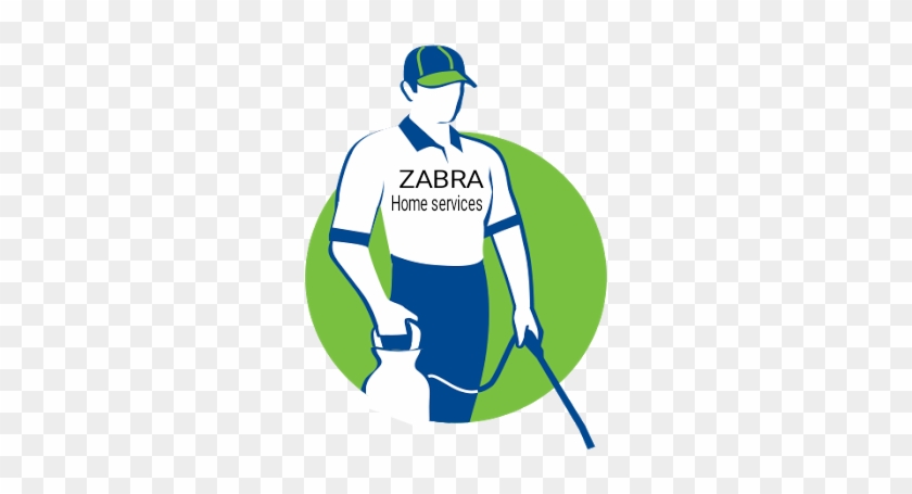 Zabra Pest Control Service Private Limited - Pest Control Man Logo #1282392