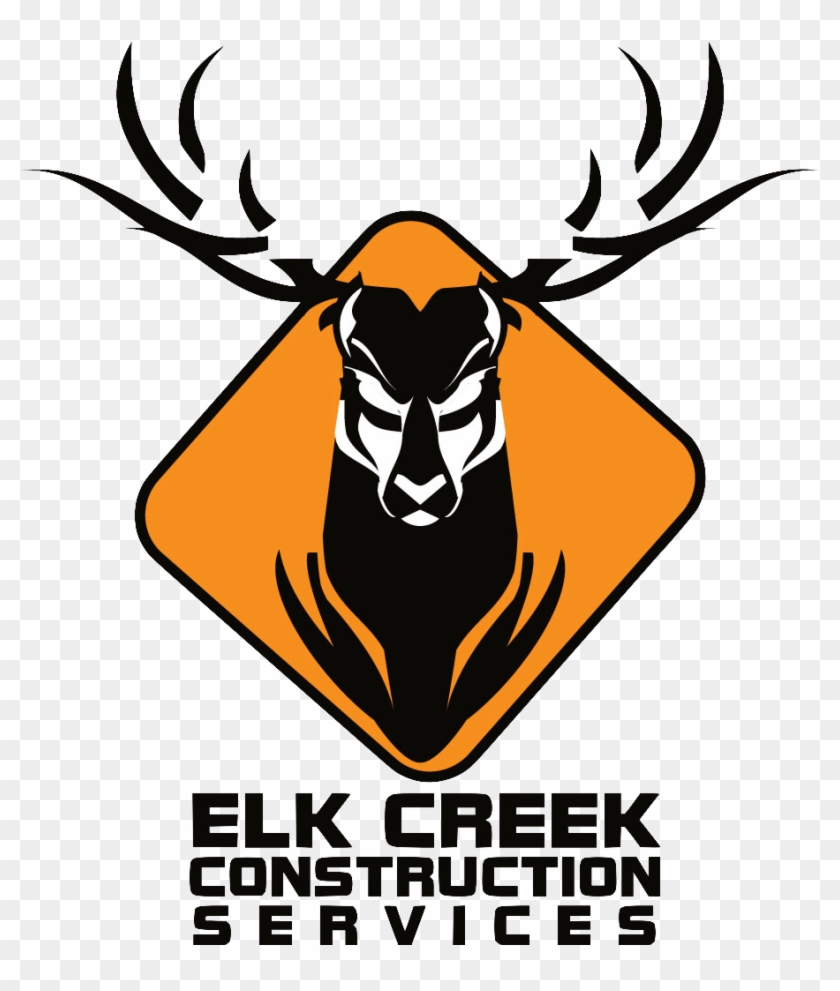 Our Services Include - Angry Deer Head Vinyl Wall Art Decal Sticker, Black, #1282401