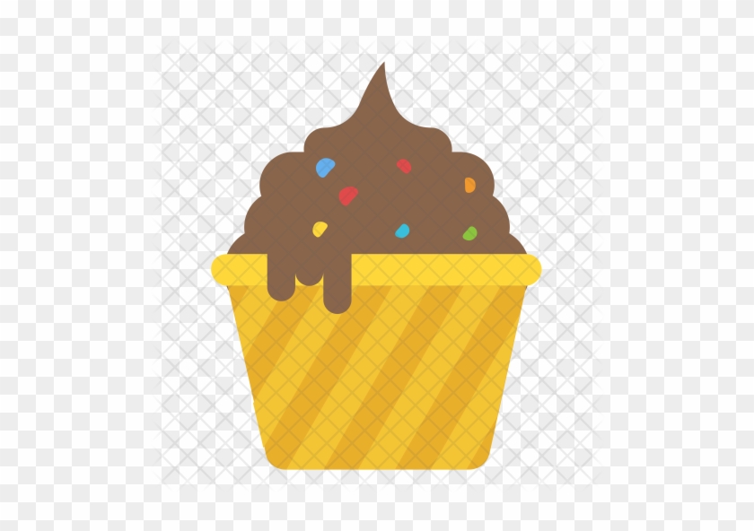 Ice-cream Cup Icon - Dessert #1282496