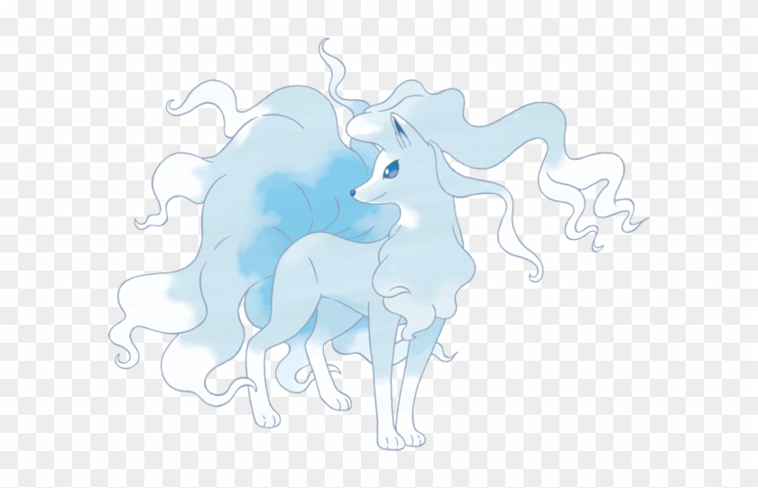 Ice Pokemon All Have A Glitter, Grace, And Elegance - Ninetales Alola Png #1282570