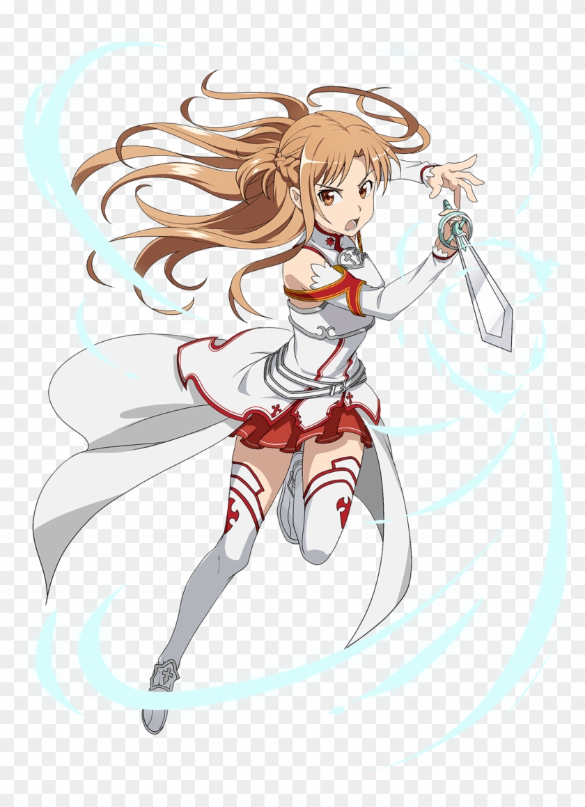 Asuna Clipart Cartoon - Sword Art Online Memory Defrag Asuna #1282754