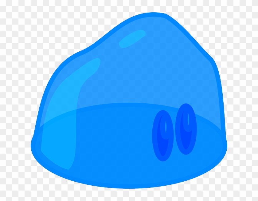 Creature Slime, Jelly, Aspic, Jello, Blue, Funny, Creature - Blue Slime Clipart #1282810