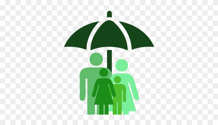 We Understand That You Have Lots Of Questions Concerning - Umbrella With Rain Vector #1282844