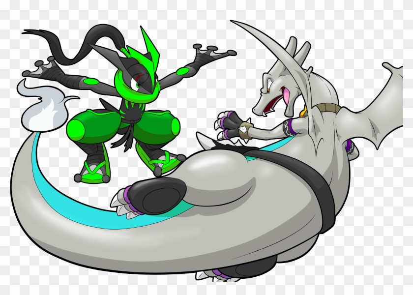 Gecko Greninja Vs Silver Charizard - Silver Charizard #1282907